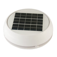Marinco Day/Night Solar Vent 4" - White [N20804W] Vents - at Werrv