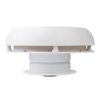 Marinco Day/Night Solar Vent 4" - White [N20804W] Vents - at Werrv