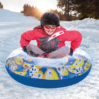 Aqua Leisure 43" Pipeline Sno Clear Top Racer Sno-Tube - Hi-Emotion [PST13365S1] - at Werrv